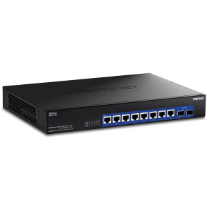 TRENDnet TEG-S7102 10-Port Unmanaged 10G Ethernet Switch, 2x 10G SFP+ ports, rack mountable